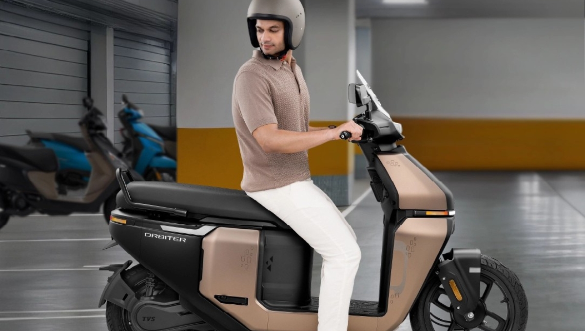 TVS Orbiter electric scooter: 3.1 kWh battery, 68 kmph top speed and just 1,05,000