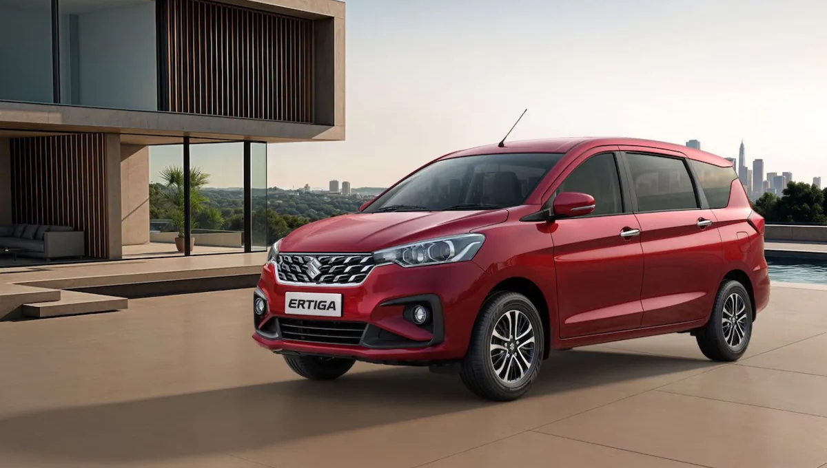 Maruti Ertiga 2025: 7-Seater MUV with Premium Features Price 9.12 – Rs13.41 Lakh