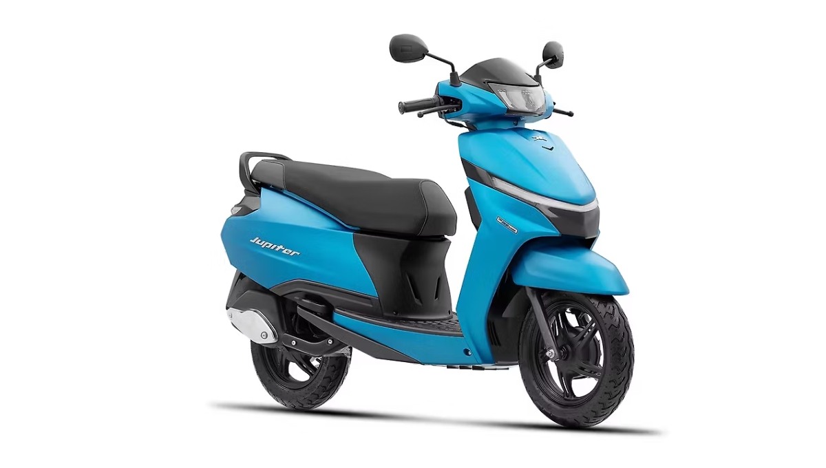 TVS Jupiter: 113cc Scooter 92,875 Comfortable, Powerful and Feature-Packed Ride for Daily Commutes