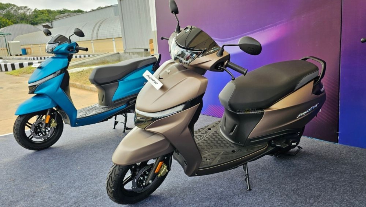 TVS Jupiter 2025: Scooter with powerful 113cc engine and 33L storage for just Rs 73,340