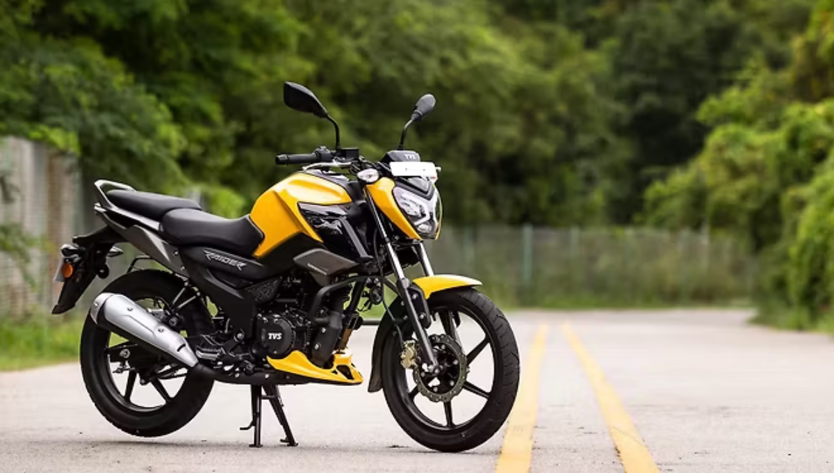 TVS Raider 125: Price Rs1.03 Lakh LED Lights, USB Charger and Powerful 124.8cc Engine