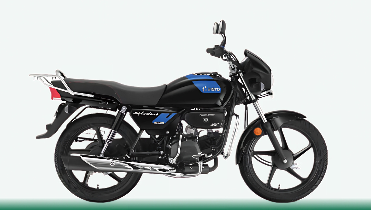 Hero Splendor Plus: 97.2cc Smooth 87 kmph Ride, Advanced XSENS Features, Only Rs 90,226