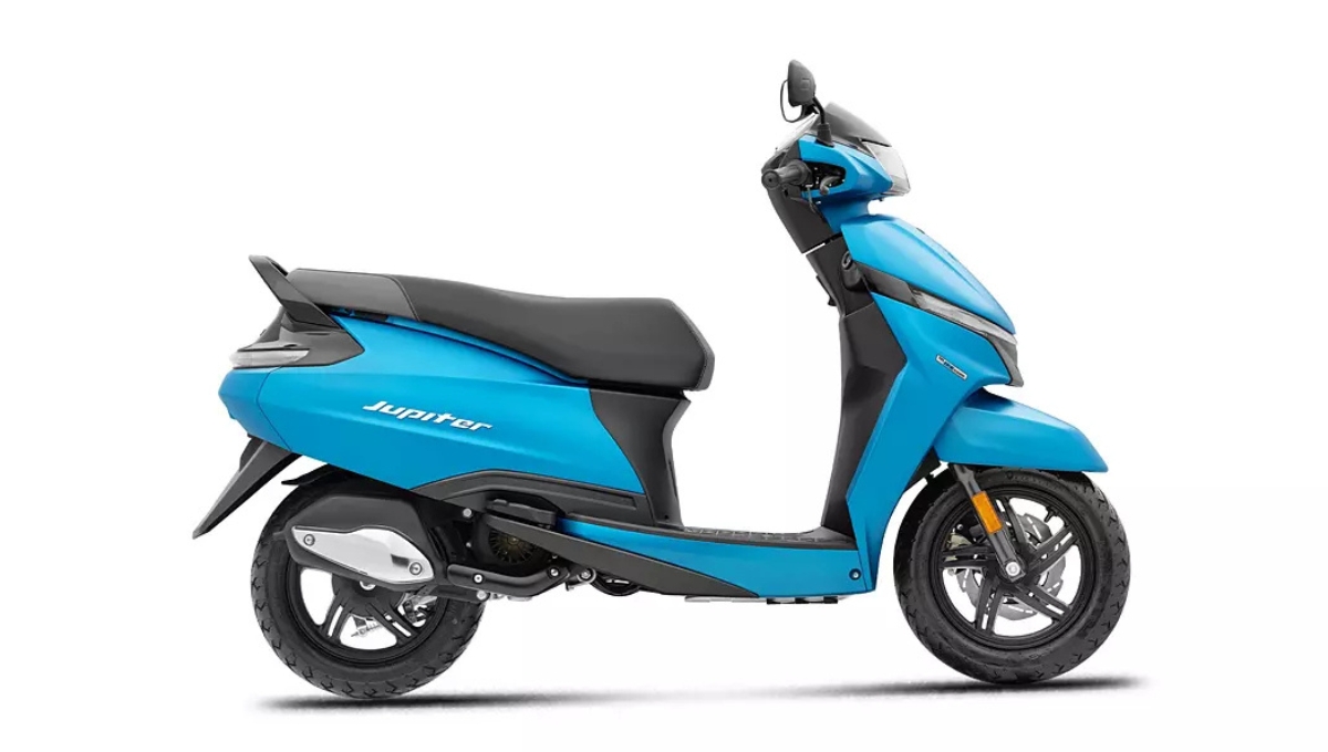 TVS Jupiter 113cc at Rs 92,875 Powerful 7.91bhp Engine with Double Helmet Storage