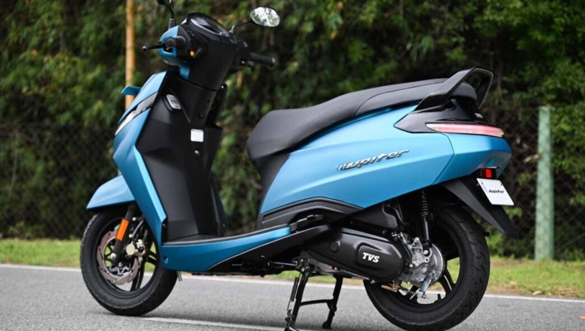 TVS Jupiter 2025: Scooter with powerful 113cc engine and 33L storage for just Rs 73,340