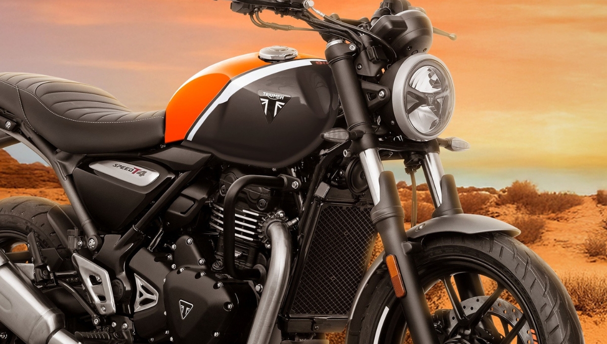 Triumph Speed ​​T4: With LED headlight, Gas Monoshock suspension and 2-year warranty