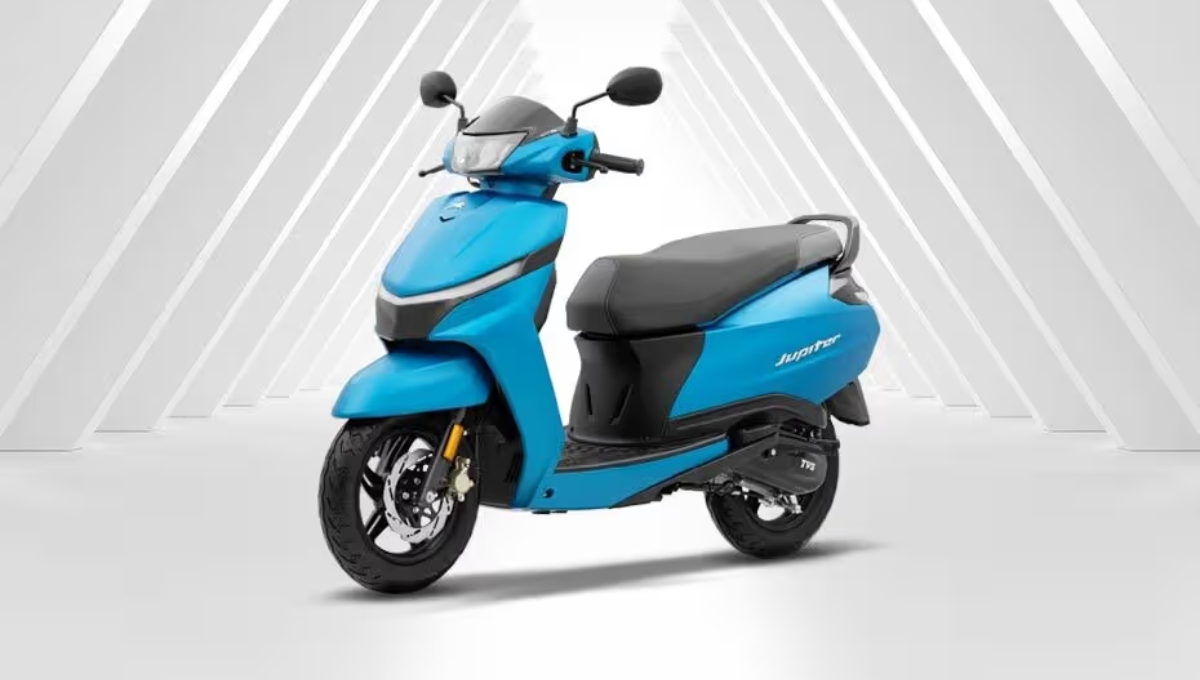 TVS Jupiter 113cc at Rs 92,875 Powerful 7.91bhp Engine with Double Helmet Storage