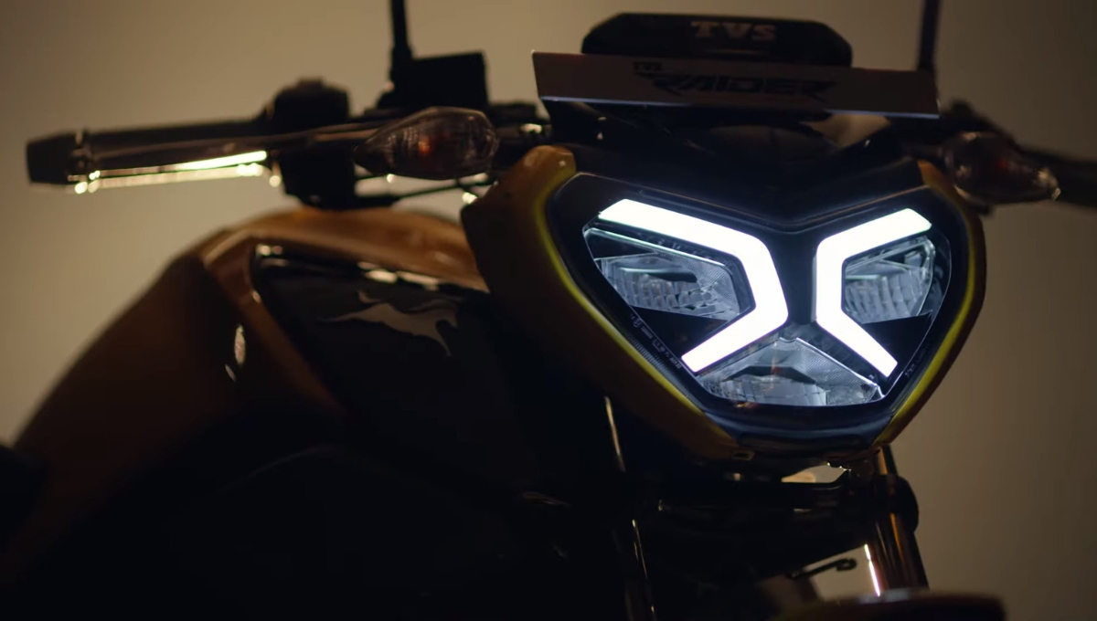 TVS Raider 125: Stylish 124.8cc Bike with LED Lights, USB Port, Top Speed 99 kmph at Rs 1,03,480