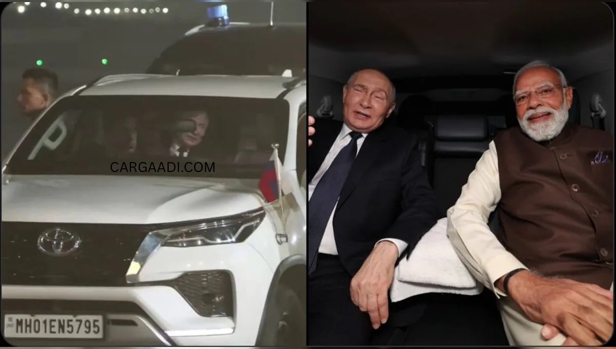 Modi and putin Toyota fortuner